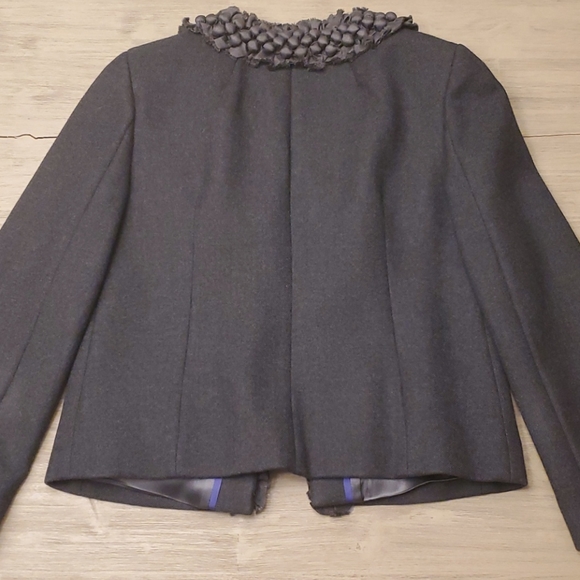 J.Crew Womens wool jacket with embellishments - Picture 3 of 5